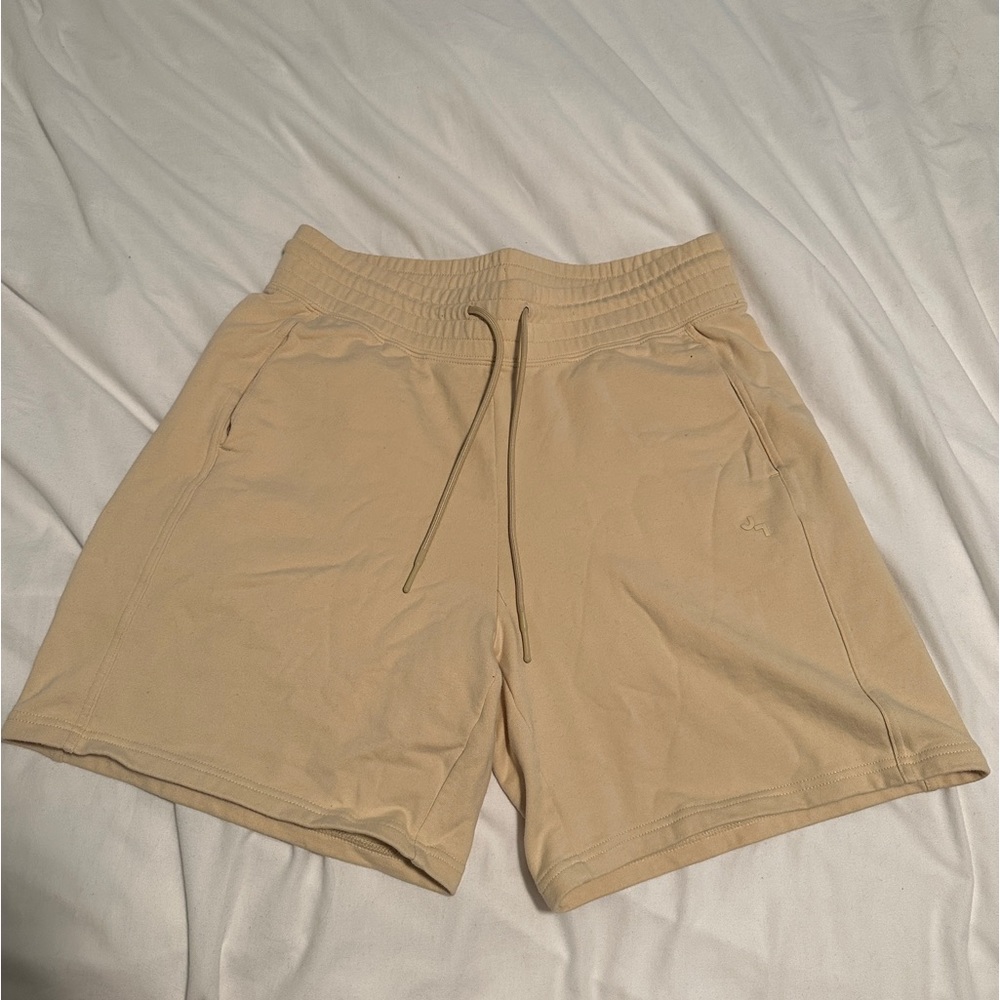 Tan Sweat Shorts